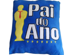 ALMOFADA QUADRADA PAI DO ANO 28,5X33CM - comprar online