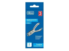 PERFURADOR 1 FURO PARA 8 FOLHAS TILIBRA - comprar online