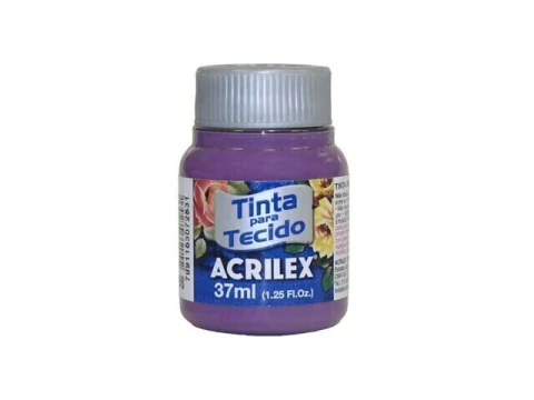 TINTA DE TECIDO FOSCA AMORA 37 ML ACRILEX 998 - comprar online