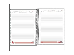 CADERNO DE 16 MATERIAS 320F POOH - loja online