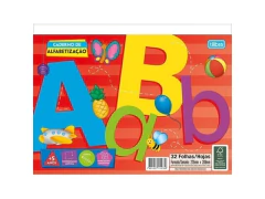 CADERNO DE ATIVIDADES COM ALFABETO E NUMEROS - comprar online