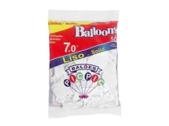 BALAO LISO 7 C/50 BRANCO 634 - comprar online