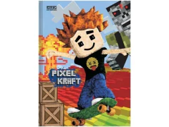 CADERNO BROCHURA PEQUENO 96FLS 1/4 PIXEL WORLD CP SORTIDAS na internet