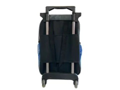 MOCHILA CARRINHO SKIVA PERSONAGENS W4SK G FORMULA 1000 AZUL - Papelaria Visão