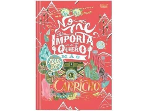 PASTA ABA COM ELASTICO DE PAPEL PERS CAPRICHO NEW - comprar online