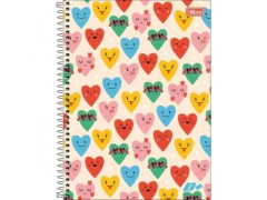 CADERNO DE 01 MATERIA 96FLS D+ MAIS FEMININO CAPAS SORTIDAS - comprar online