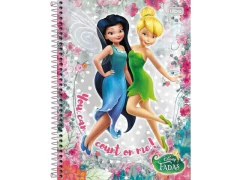 Imagem do CADERNO DE 01 MATERIA 96F FADAS CAPA SORTIDAS