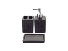 KIT DE BANHEIRO PORCELANA 3 PEÇAS - comprar online