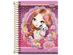 Imagem do CADERNO DE 01 MATERIA 96F JOLIE BONECA CD CAPA SORTIDAS
