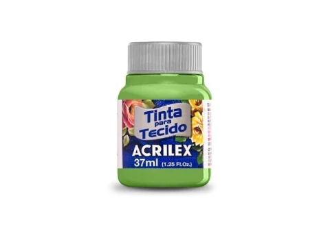 TINTA DE TECIDO FOSCA VERDE KIWI ACRILEX 37 ML 985 - comprar online