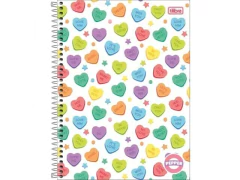 CADERNO DE 01 MATERIA CD 80FLS PAPPER FEMININO SORTIDAS na internet