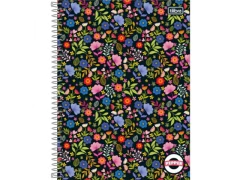 CADERNO DE 01 MATERIA CD 80FLS PAPPER FEMININO SORTIDAS - Papelaria Visão