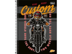 Imagem do CADERNO DE 16 MATERIAS MASCULINO D+ 320FLS CAPAS SORTIDAS