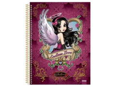 CADERNO DE 15 MATERIAS 300F JORDANA CAPA SORTIDAS - Papelaria Visão