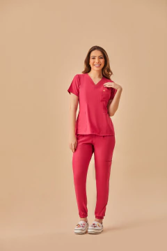 Scrub Clara Pink