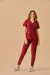 Scrub Clara Vinho - comprar online