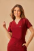 Scrub Clara Vinho - comprar online