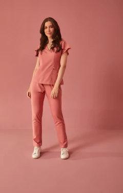 Scrub Júlia Premium Rosê