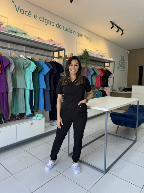 Scrub Eloa Preto