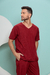 Scrub Bruno - Vinho - Dra. Pijama