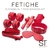 Kit Fetiche 7 en 1 Rojo - 332000026