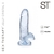 Dildo Jelly cristal 5 - ST SW-1005