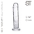 Dildo Jelly cristal 3 - ST SW-1003