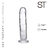 Dildo Jelly Cristal 2 - ST SW-1002