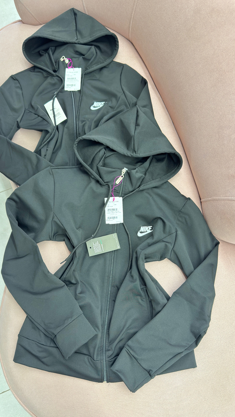 Moletom Nike forrado preto