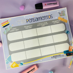 Corrigindo Meus Pensamentos | Bloco com 50 folhas
