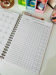 Planner financeiro - Floral - Three Colors