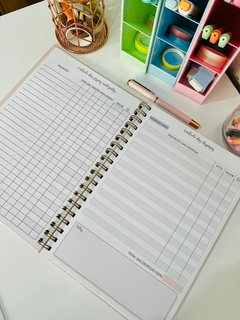 Planner financeiro - Floral - loja online
