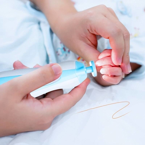 Cortador elétrico de unhas para crianças
