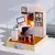 Casa de bonecas em miniatura faça você mesmo
