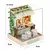 Casa de bonecas em miniatura faça você mesmo - loja online