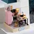 Casa de bonecas em miniatura faça você mesmo na internet