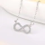 Collar Plata 925 y Dije Infinito