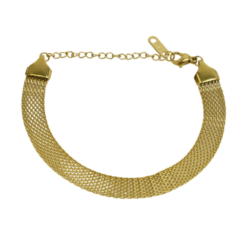 pulsera basic dorado