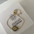 pulsera blue chain dorada - comprar online