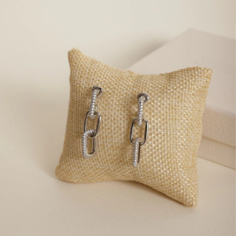 aros Chic plata - comprar online