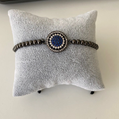 pulsera ojo turco negra