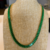 choker verde baguette