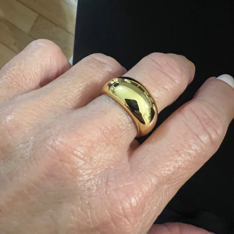 anillo night dorado - comprar online