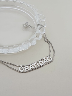 Pulsera Gratidão