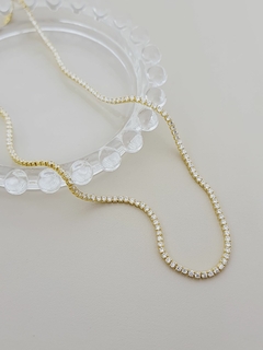 Colar Choker Riviera Cristal