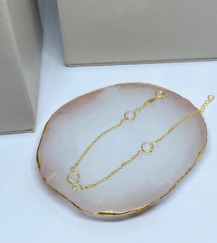 Pulseira 3 cristais - comprar online