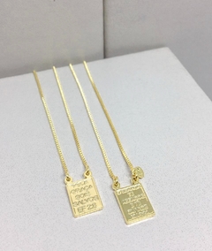 Escapulário Medalha e Oração - comprar online