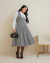 Vestido Tweed Pied de Poule Gola Bordada Fabricado em 20 dias úteis - comprar online