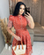 Vestido Laise Terracota - Fabricado em 20 dias úteis na internet
