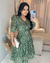 Vestido Algodão Richelieu Verde Musgo- Fabricado em 20 dias úteis - comprar online